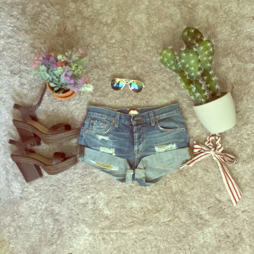 Luck Brand Jean Shorts